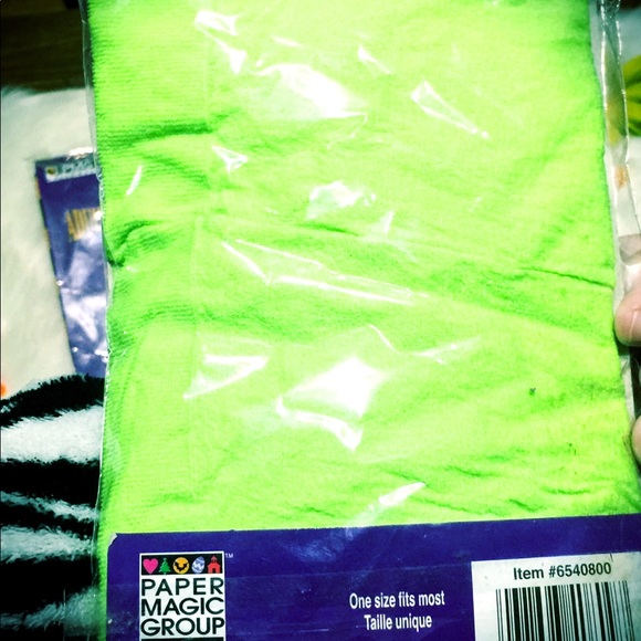 Halloween Stockings~ Costume Accents Neon Colors & Black : Happy Halloween - Picture 8 of 16